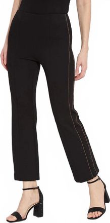 Lyss&eacute; Elysse Embellished Ankle Pants In Black