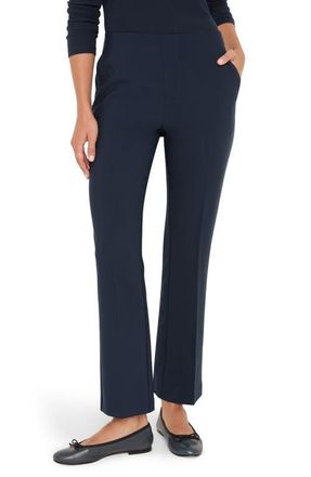 Nic+Zoe Plaza Pull-On Bootcut Pants in Dark Indigo at Nordstrom, Size Medium P