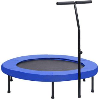 vidaXL Vidaxl - Cama El&aacute;stica Fitness Con Asa Y Almohadilla De Seguridad 122 Cm
