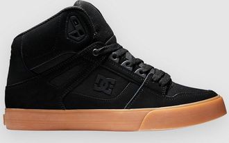 DC Pure High-Top WC Skateschuhe schwarz