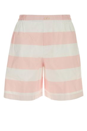 Jacquemus Pink Stripes Shorts