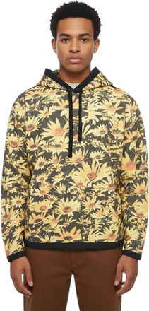 Jil Sander Multicolor Floral Print Hoodie