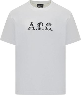 A.P.C. Hugo T-shirt - Heren - T-shirts - Wit - S - Katoen - Tops