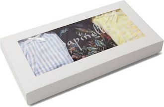 Papinelle Sleepwear Layla Sabrina Assorted 3-Pack Bikini Briefs in Navy Blue Sunshine at Nordstrom, Size Xx-Large