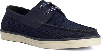Dune London Mens Boardman - Wide Fit Boat Shoes - Navy - Size UK 10