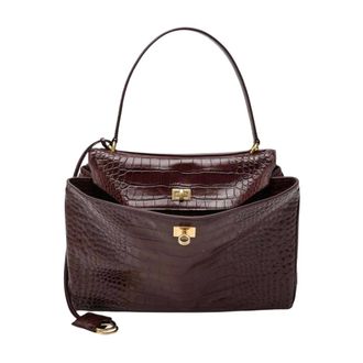 Balenciaga Handbags, female, Brown, ONE SIZE, Rodeo Medium Bag