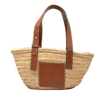 Loewe Pre-owned Tote Bags, female, Beige, Size: ONE SIZE Pre-owned Basket Handbag