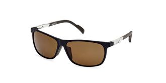 Adidas Sport SP0061 Polarized 02H Mens Sunglasses Black Size 62
