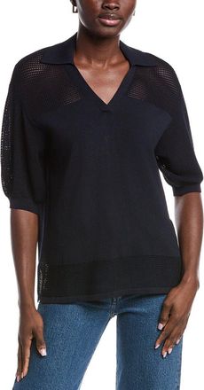 Joseph Ribkoff Mesh Knit Blouse