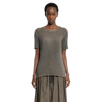 Uma Wang Overdyed Cotton Jersey T-Shirt