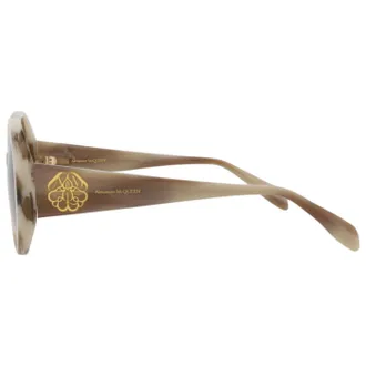 Alexander McQueen AM0285S30009390004 Sunglasses - Beige