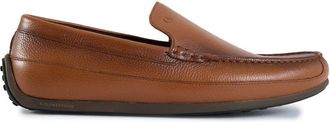 Cole Haan Mens Hill Grand Vintage Shoes - Tan Leather - Size UK 12