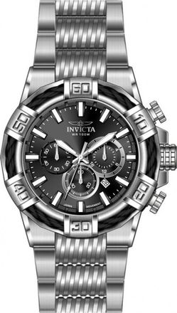 Invicta Bolt Chronograph GMT Quartz Black Dial Mens Watch 49900