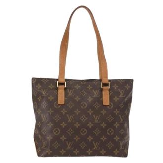 Louis Vuitton Pre-owned Tote Bags, female, Brown, Size: ONE SIZE Pre-owned Cabas Mezzo