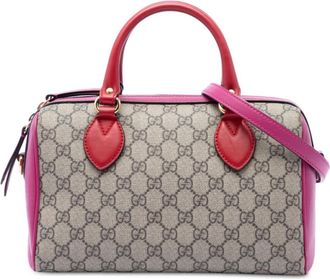 Gucci Pre-owned Gucci Small GG Supreme Satchel Ladies TTMEX6E8RLORRHNP