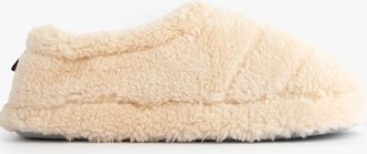 Jojoe Womens Jo & Joe HATTIE Womens Full Slippers Beige - Cream - Size: 8