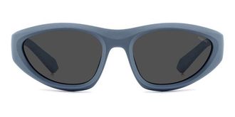 Polaroid PLD 2165/S Polarized FLL/M9 Mens Sunglasses Blue Size 59