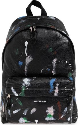 Balenciaga Backpacks, male, Black, Size: ONE SIZE Explorer Backpack