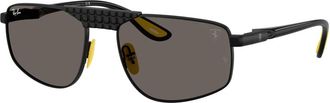 Ray-Ban Stijlvolle zonnebril Rb 3776M F128B1 - unisex - Zonnebrillen - Zwart - 58 MM - Accessoires