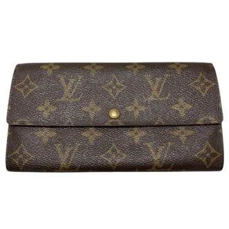 Louis Vuitton Brown Monogram Monogram Long Wallet (Bi-Fold) (Pre-Owned)