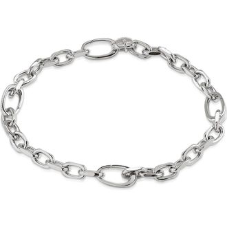 Monica Vinader Alta Capture Mini Link Bracelet in Silver at Nordstrom Rack, Size Medium