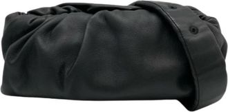 Bottega Veneta Pre-owned Handbag - Dames - Vintage Clutch - Zwart - ONE Size - Nylon - Vintage