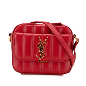 Saint Laurent Loulou Gequilte Camera Tas