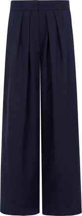 Balmain Pants High Waist Grain De Poudre Tailored Pants