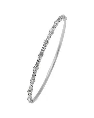 Sabrina Designs 14K 0.76 ct. tw. Diamond Flexible Bangle Bracelet