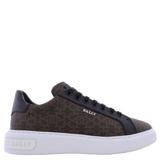 Bally Miky B Monogram Printed Fabric Sneakers, Brand Size 6 ( US Size 7 )