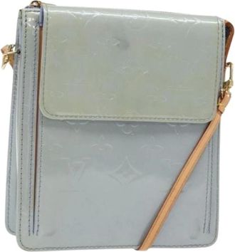 Louis Vuitton Pre-owned Cross Body Bags, female, Purple, Size: ONE SIZE Pre-owned Leather Cross Body Bag
