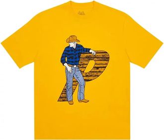 Palace FW22 Saddle Up T-Shirt Yellow P23TS052