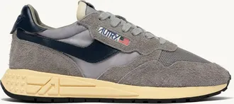 Autry SNEAKERS REELWIND LOW IN NYLON E SUEDE PLUMBEO E BLUE SPACE