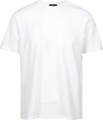 Herno T-shirts en Poloshirts Wit - Heren - T-shirts - Wit - S - Katoen - Tops
