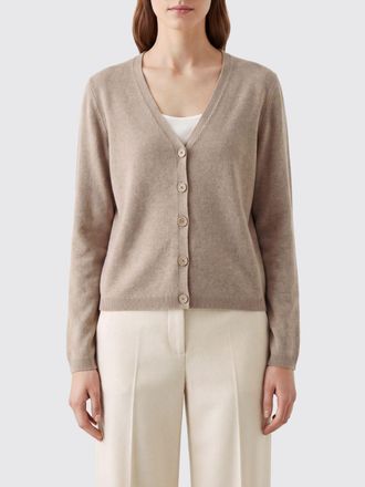 Fabiana Filippi V-Neck Cardigan in Virgin Wool Silk and Cashmere Blend