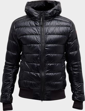Canada Goose Men & apos;s Crofton Hooded Down Bomber Jacket