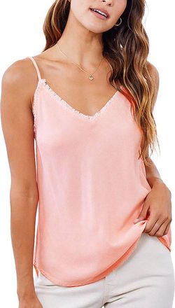 Bella Dahl Sleeveless Frayed Cami