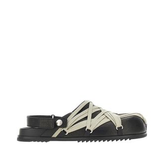 Rick Owens Megalace leather mules Man 39