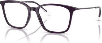 A|X Armani Exchange 53mm Butterfly optical glasses in Violet at Nordstrom