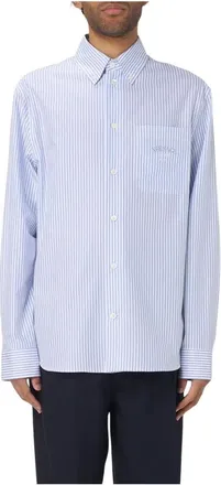 Versace Hombre, Camisas, Azul, Talla: L
