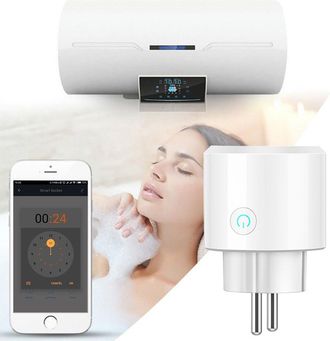 Trade Shop Trade Shop - Smart Plug Presa Corrente Wifi Timer Elettrodomestici Domotica Per Ios E Android