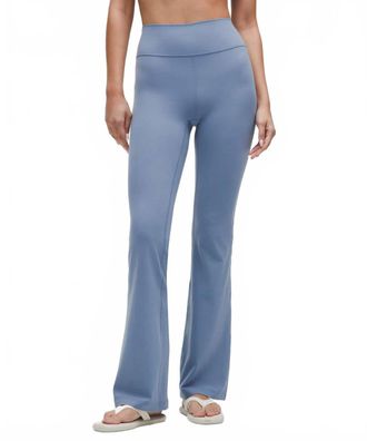 lululemon Groove Nulu Flared Pants - Regular In Washed Denim