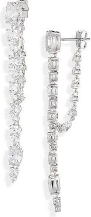 Nadri Linked Drop Earrings in Rhodium at Nordstrom Rack