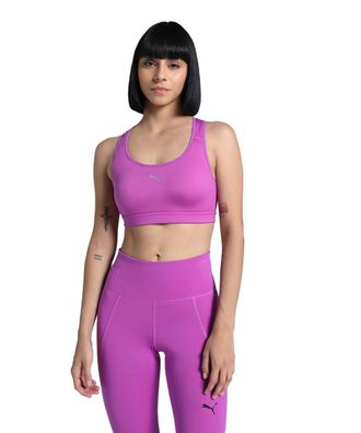Puma Womens Running 4KEEPS BRA Purple Size L