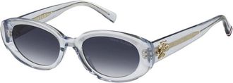 Tommy Hilfiger TH 2344/S Mvu(08) Zonnebril - Dames - Zonnebrillen - Blauw - 52 MM - Accessoires