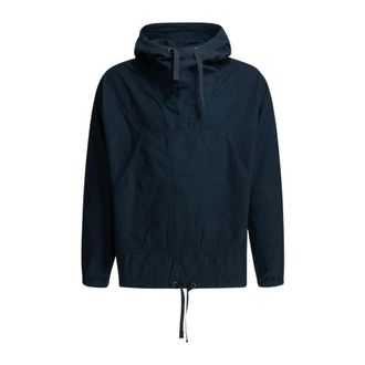 Beams Plus Mil Smock Ripstop Lichtgewicht Jack - Heren - Jassen - Blauw - Maat: XL Katoen