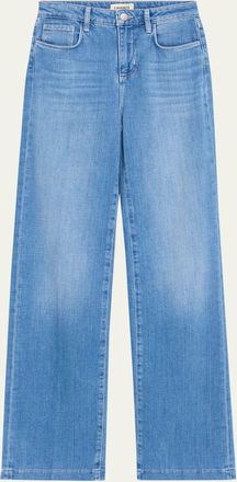 L'agence Clayton High Rise Wide-Leg Jeans