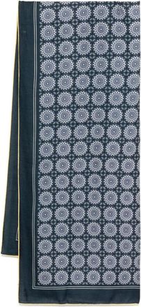 N.Peal Pashmina Geometric - Blu