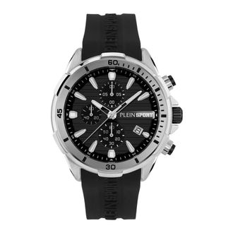 Plein Sport Watches, male, Black, Size: ONE SIZE Chronograph