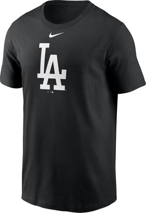 Nike Los Angeles Dodgers Fuse Large Logo Nike Mens MLB T-Shirt in Black | N19900ALD-CJP